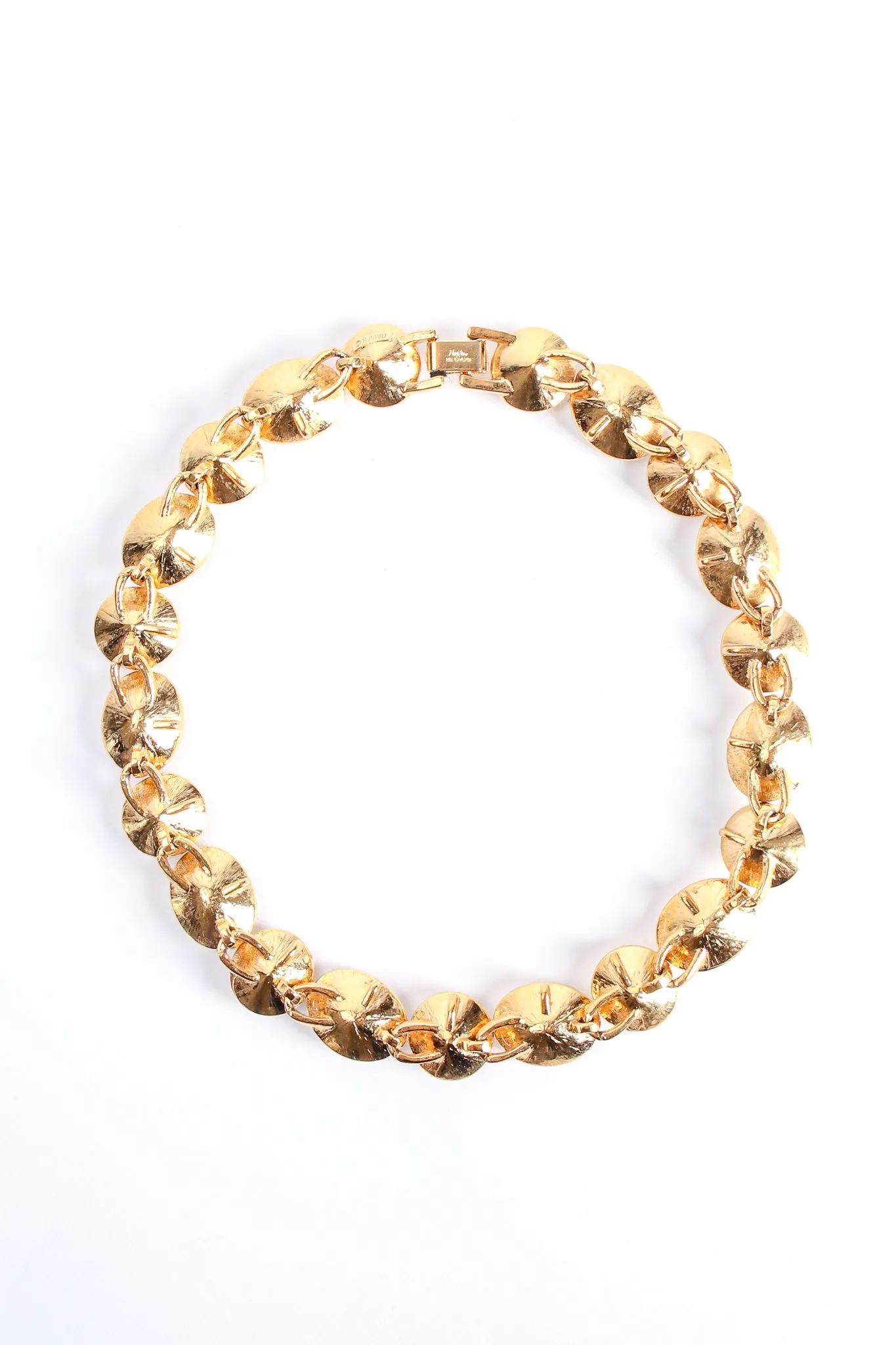 Chunky Cut Crystal Collar Necklace