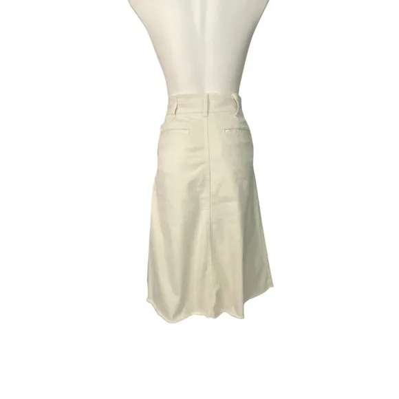 Elegant White Women's Skirt