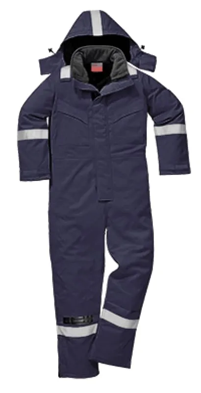 Flame retardant Anti-Static Insulated Heavyweight FRAS Winter Coverall-FR53