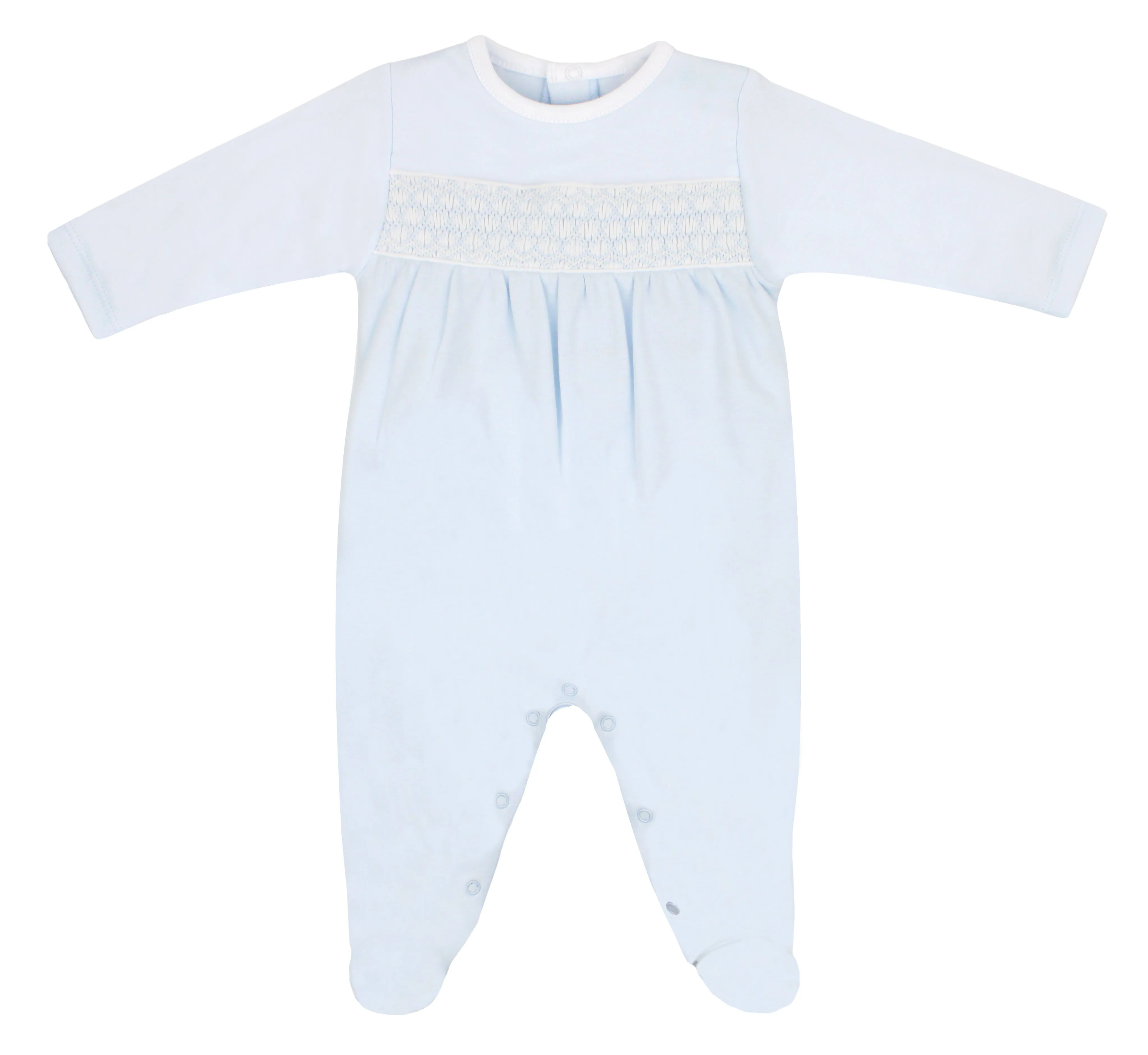 Honeycomb Smocked Footie