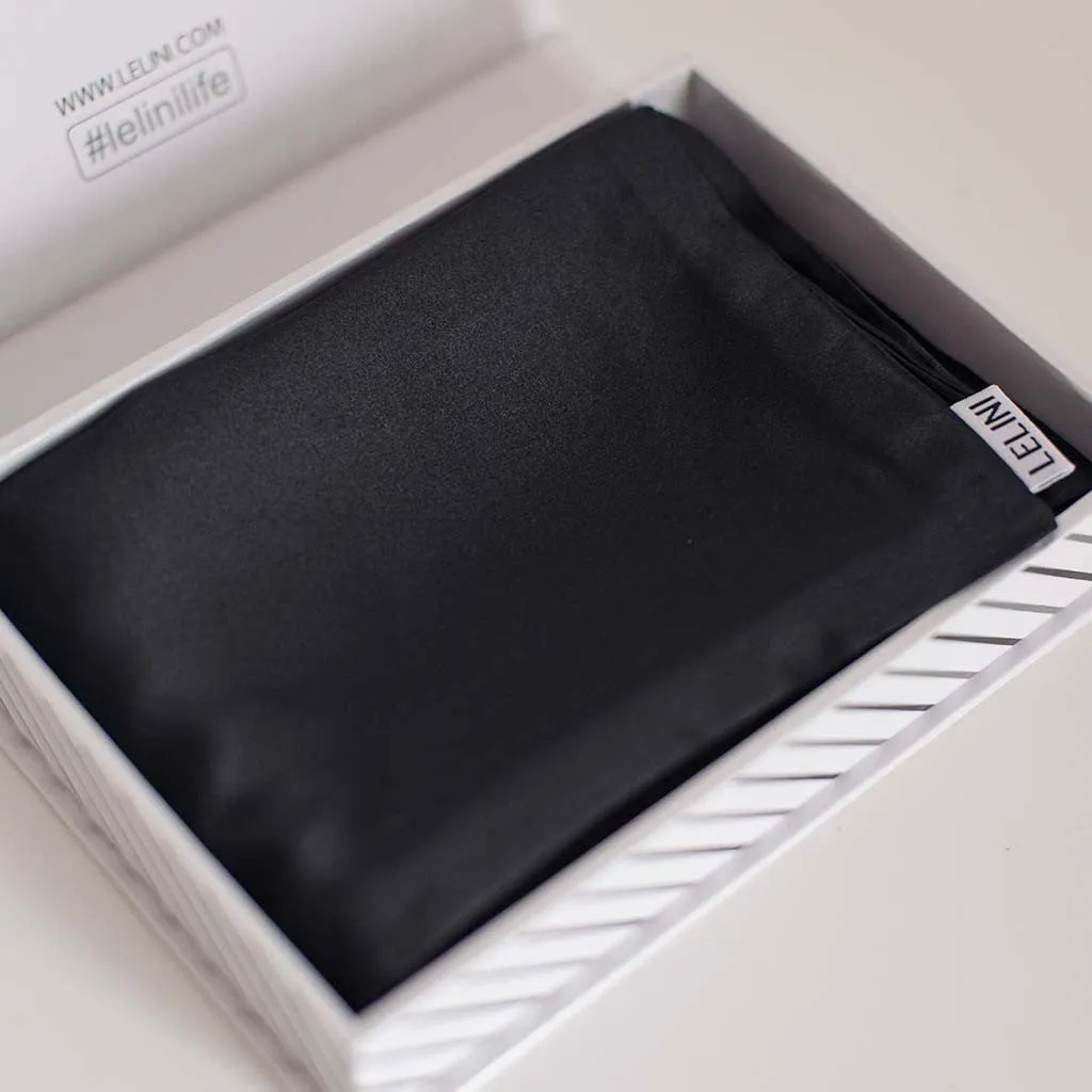 Silk Pillowcase - Black