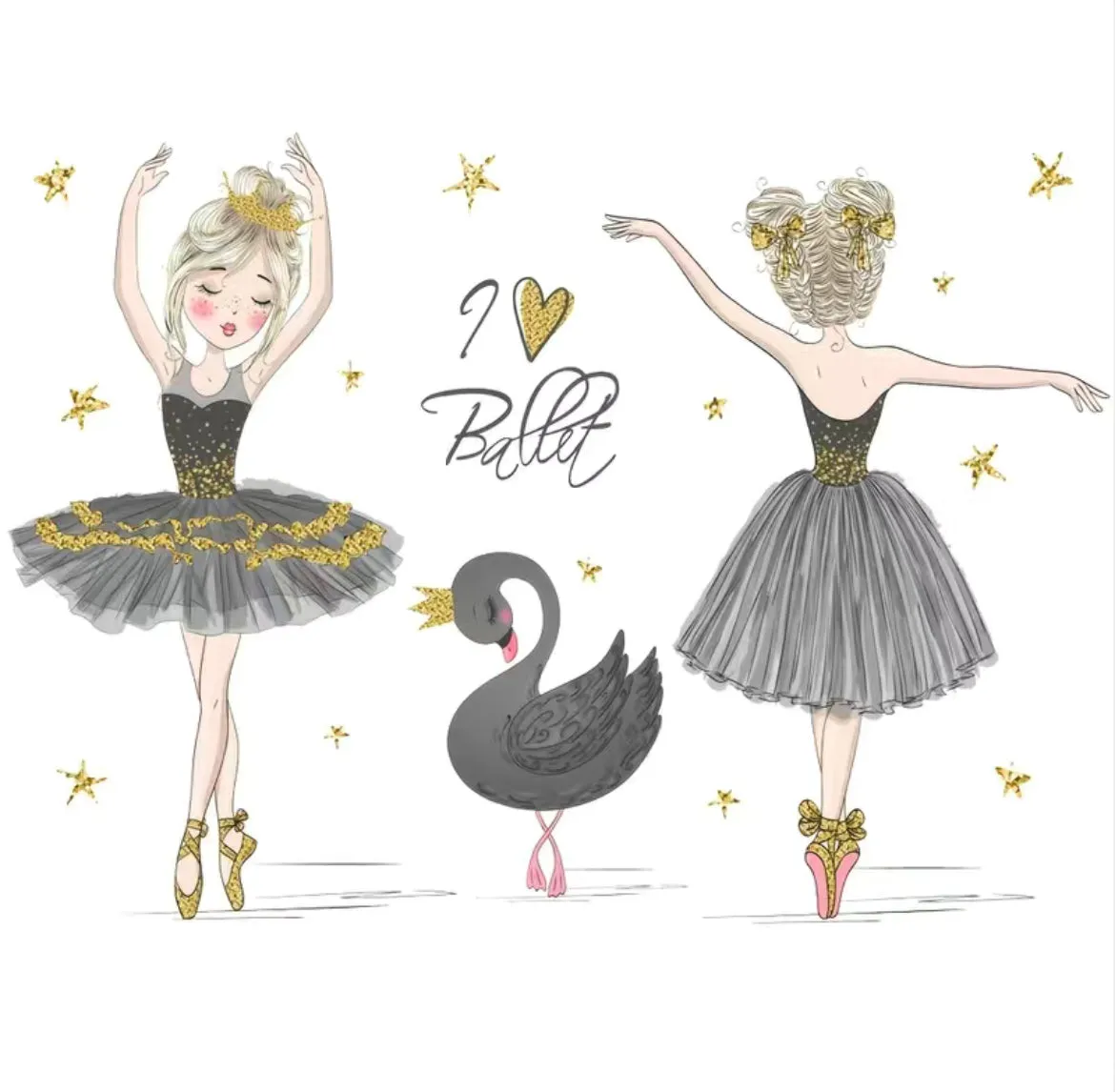 Wall Stickers | I Love Ballet