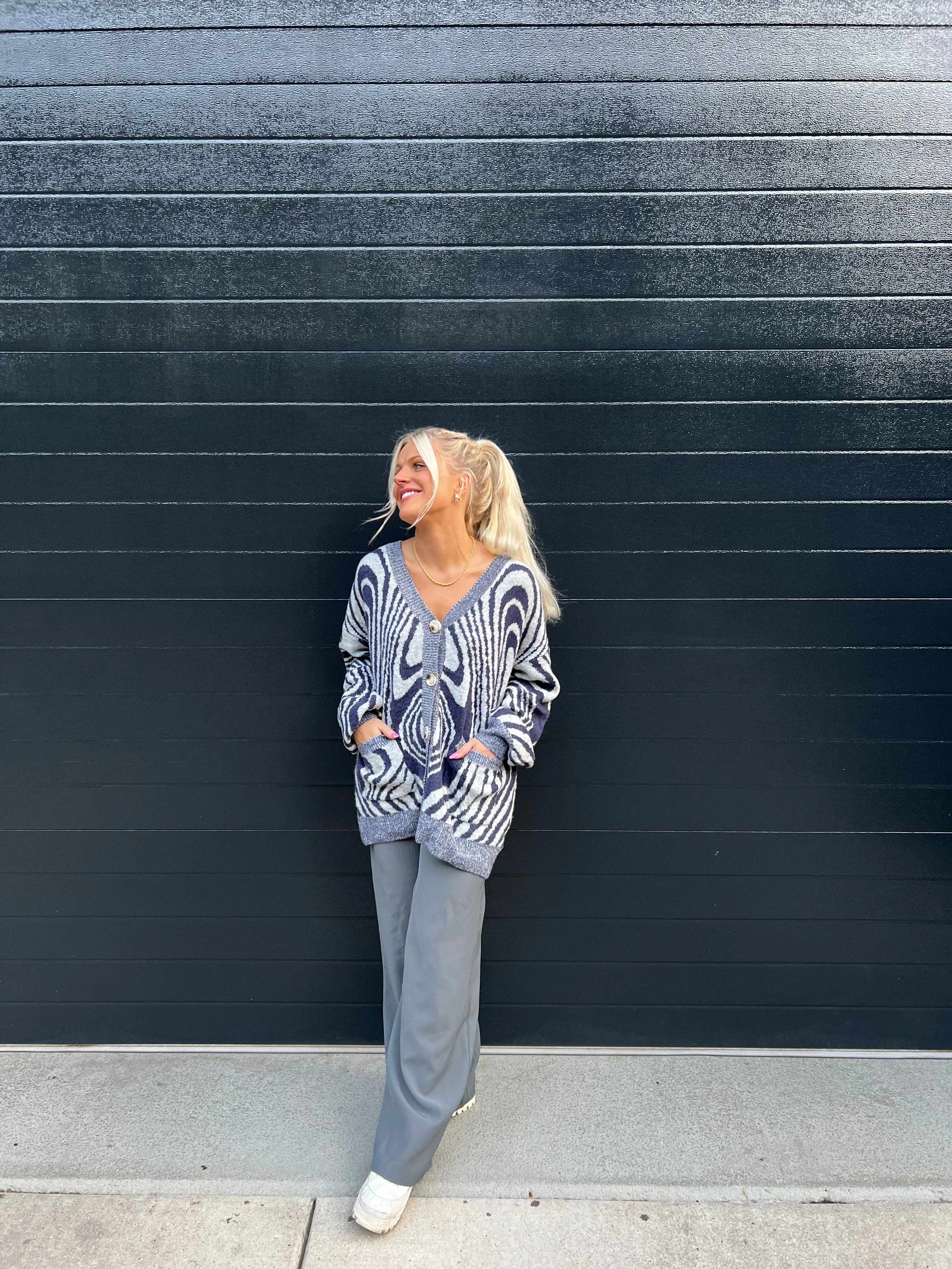 Wavy Days Cardigan
